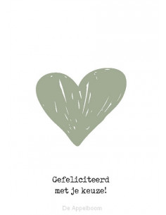 Wenskaart gefeliciteerd met...