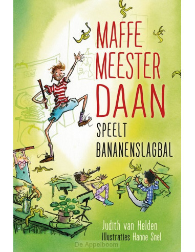 Maffe meester Daan speelt bananenslagbal