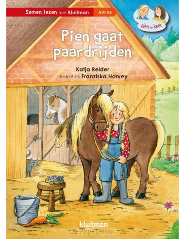 Pien gaat paardrijden