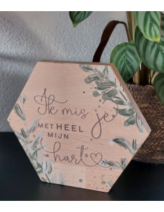 Honingraat M  Ik mis je...