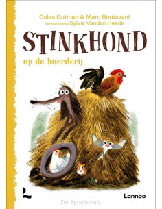 Stinkhond op de boerderij