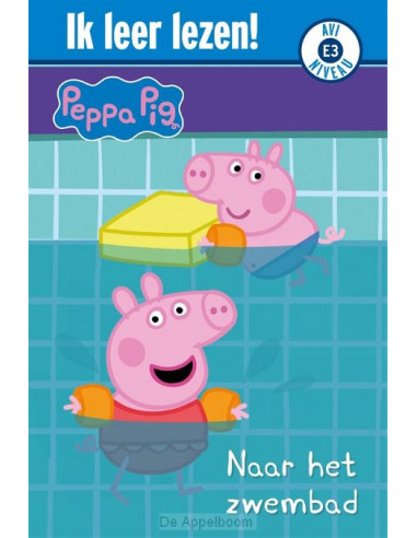 Peppa pig naar het zwembad