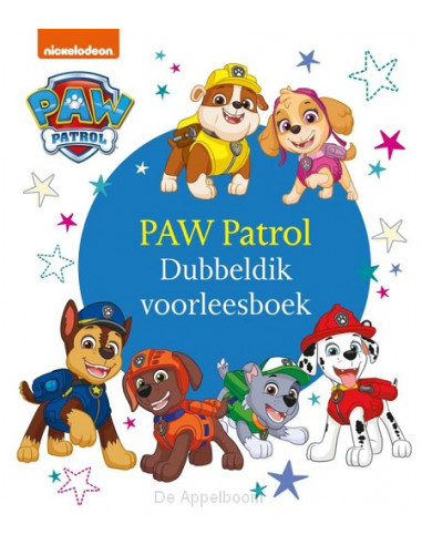 Paw patrol dubbeldik voorleesboek