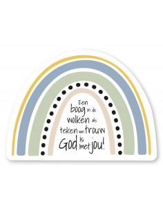 Muurvorm - Regenboog - Een...