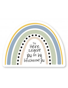 Muurvorm - Regenboog - De...