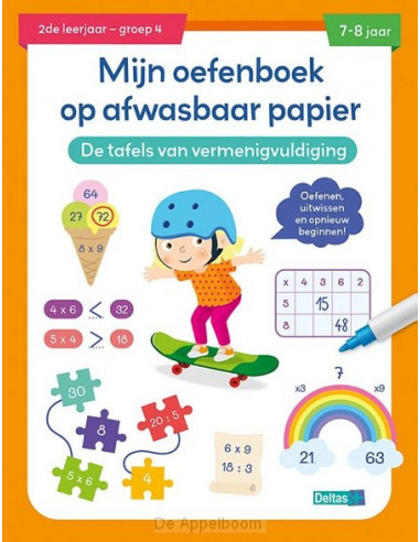 Mijn oefenboek op afwasbaar papier / De 