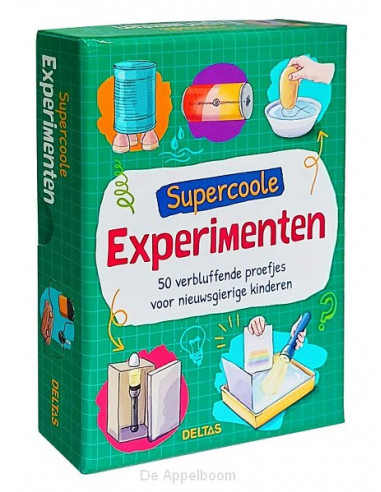 Supercoole experimenten - doos met kaart