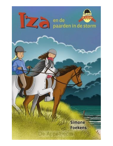 Iza en de paarden in de storm