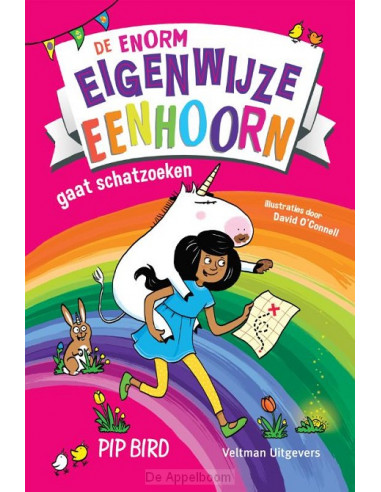 Enorm eigenwijze eenhoorn gaat schatz