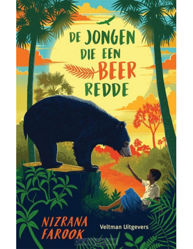 Jongen die een beer redde