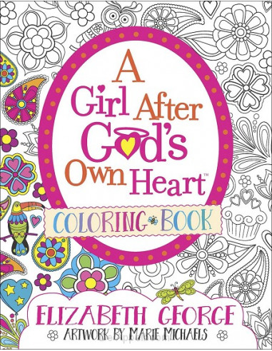 Colouringbook Girl after Gods own heart