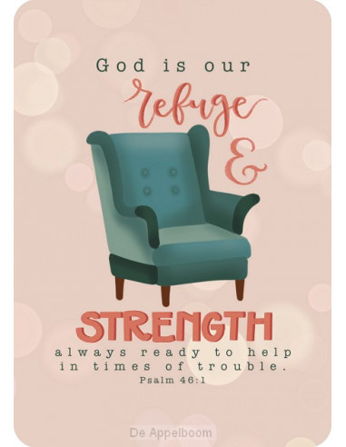 Kaart God is our refuge