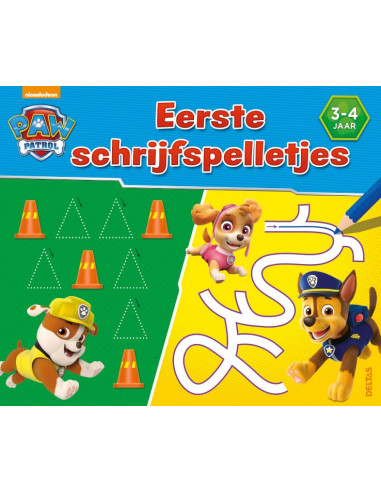 Paw patrol eerste schrijfspelletjes 3