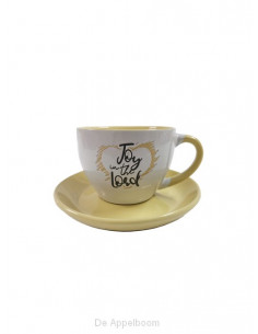 Cup & saucer Joy in the Lord