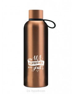 Thermos bottle He refreshes...