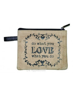 Leather coin pouch Do what...
