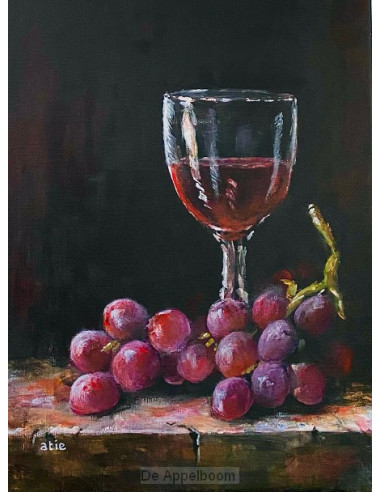 Blanco - Wijnglas/druiven