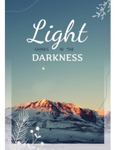 Enkele kaart Light shines ..