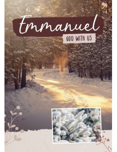 Enkele kaart Emmanuel God...