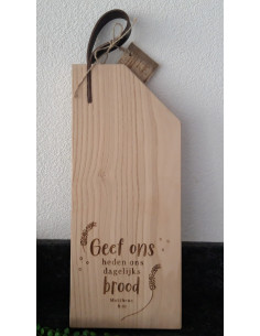 Snijplank met lus - Geef...