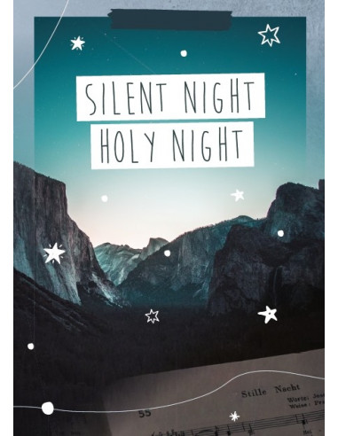 Enkele kaart Silent night