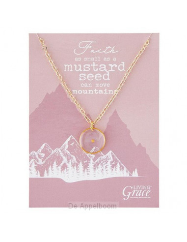 Necklace Circle Mustard Seed