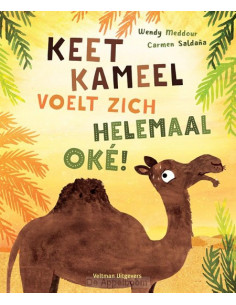 Keet kameel voelt zich...