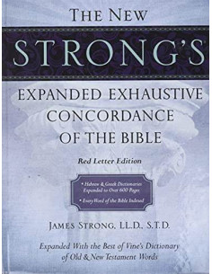 New Strong''s exh. Conc. of...