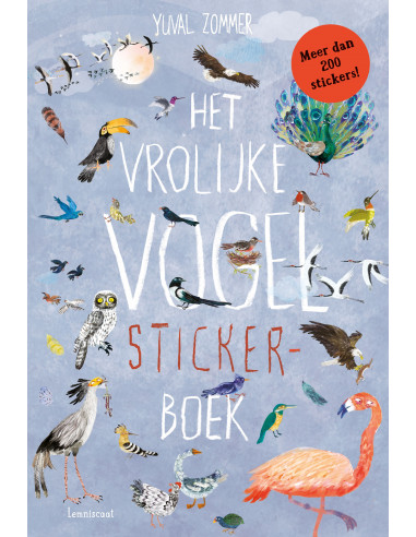 Vrolijke vogel stickerboek