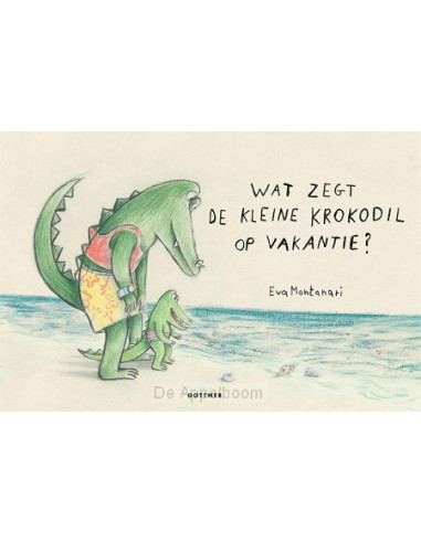Wat zegt de kleine krokodil op vakantie?