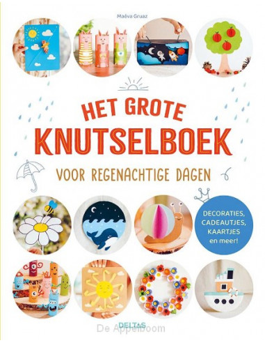 Grote knutselboek voor regenachtige