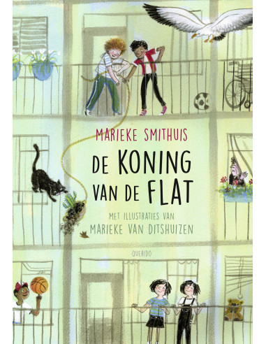 De koning van de flat