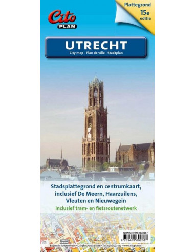 Citoplan stadsplattegrond utrecht