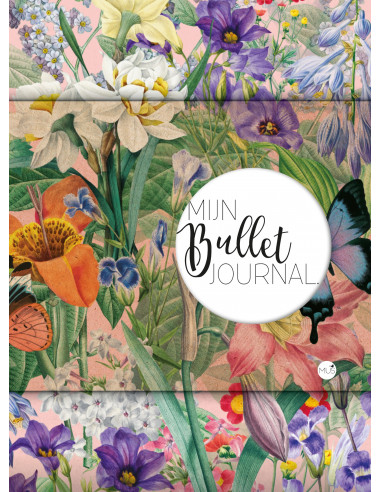 Mijn bullet journal veldbloemen