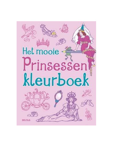 Mooie prinsessen kleurboek