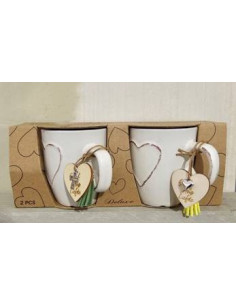 Mokken set (2) hart Eco...