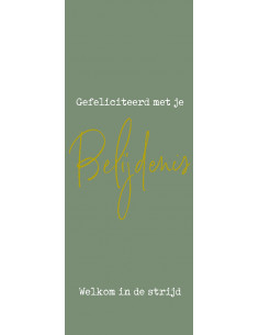 Boekenlegger gefeliciteerd...