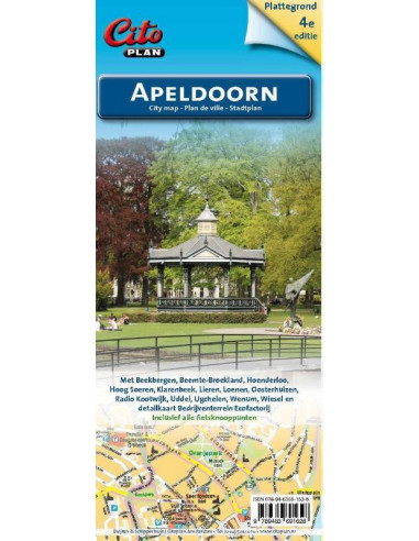 Citoplan stadsplattegrond Apeldoorn