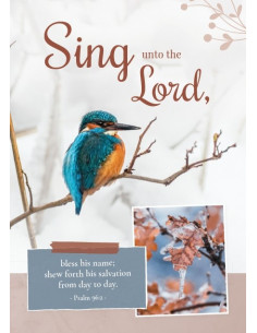 Enkele kaart Sing unto the...