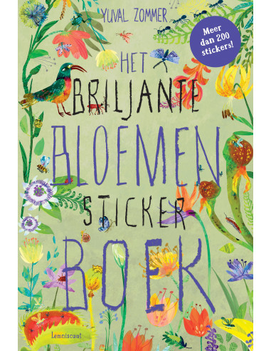 Briljante Bloemen Boek Stickerboek