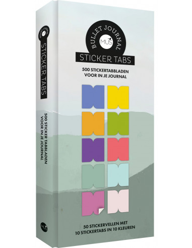 MUS Bullet Journal-Sticker Tabs