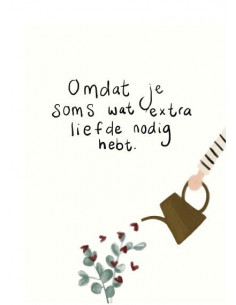 Omdat je soms wat extra...