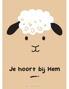 Kinderkaart je hoort bij hem