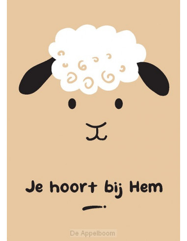 Kinderkaart je hoort bij hem