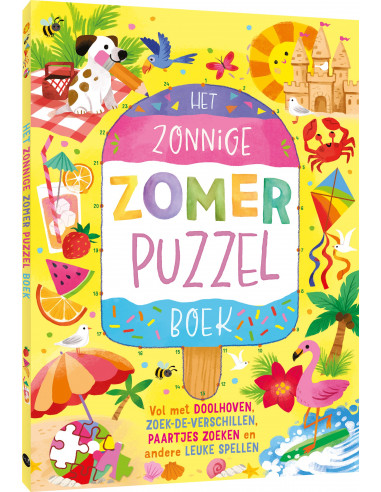 Zonnige zomerpuzzelboek