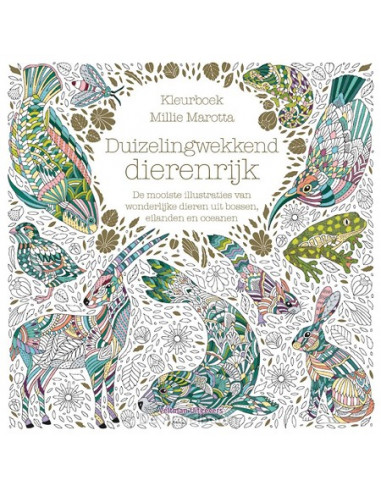 Duizelingwekkend dierenrijk kleurboek