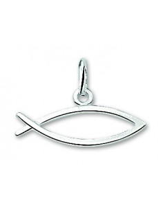 Silver pendant ichtus