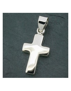 Silver pendant cross 20x12x3mm