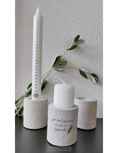 Kaarsenstandaard - Je bent...