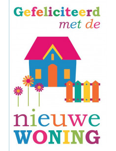 Wenskaart nieuwe woning
